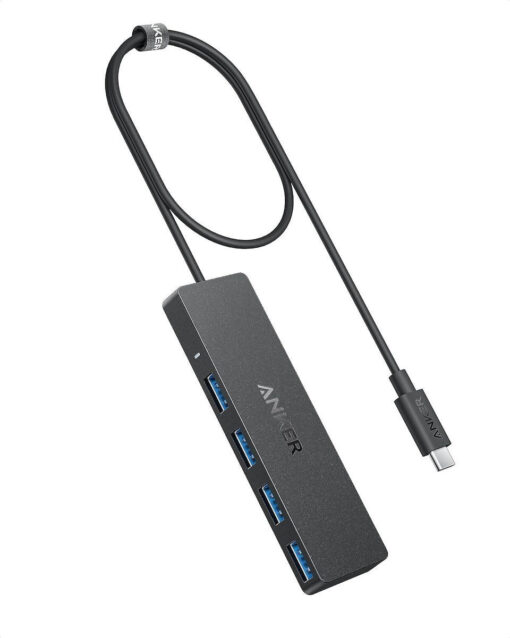 Anker USB 2.0 Hub 4 Θυρών με σύνδεση USB-C
