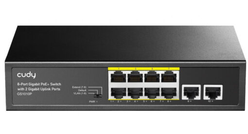 Cudy GS1010P v2 Unmanaged L2 PoE+