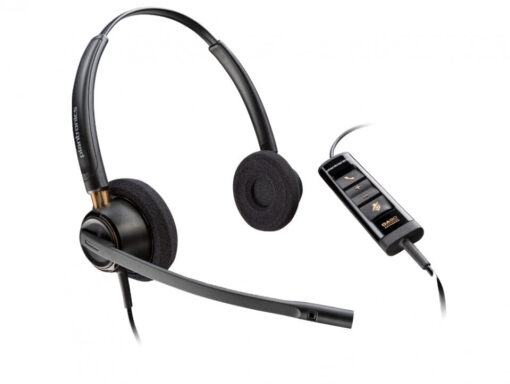 Poly EncorePro 525 On Ear Multimedia Ακουστικά με μικρόφωνο και σύνδεση USB-A / USB-C