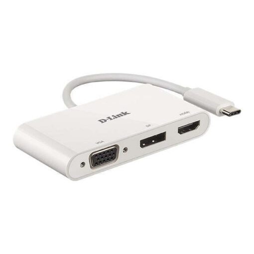 D-Link USB-C male σε DisplayPort / HDMI / VGA female 1τμχ