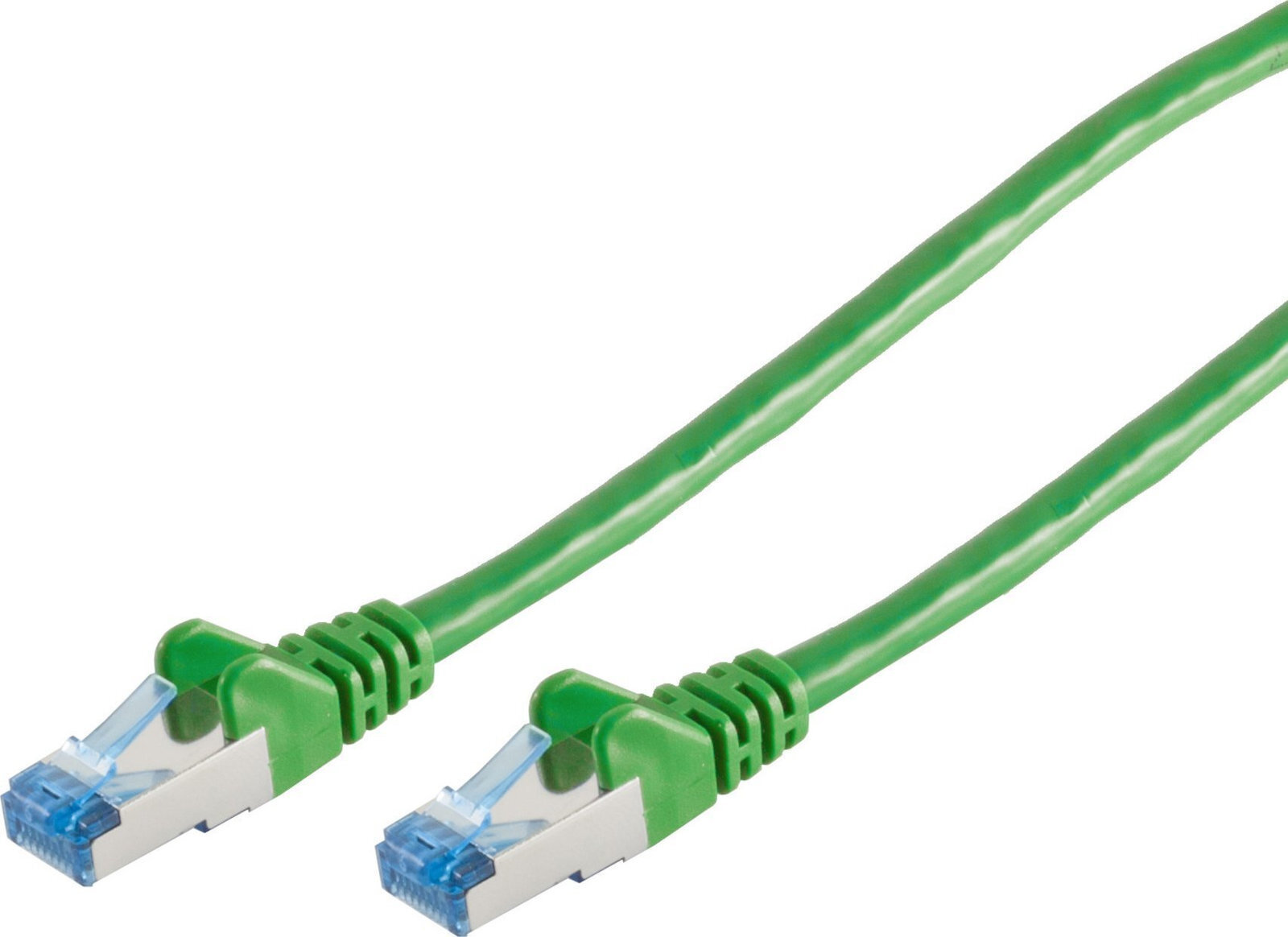 S/FTP Cat.6a Καλώδιο Δικτύου Ethernet 1m Πράσινο 1τμχ