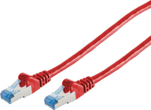 S/FTP Cat.6a Καλώδιο Δικτύου Ethernet 1m Κόκκινο 1τμχ