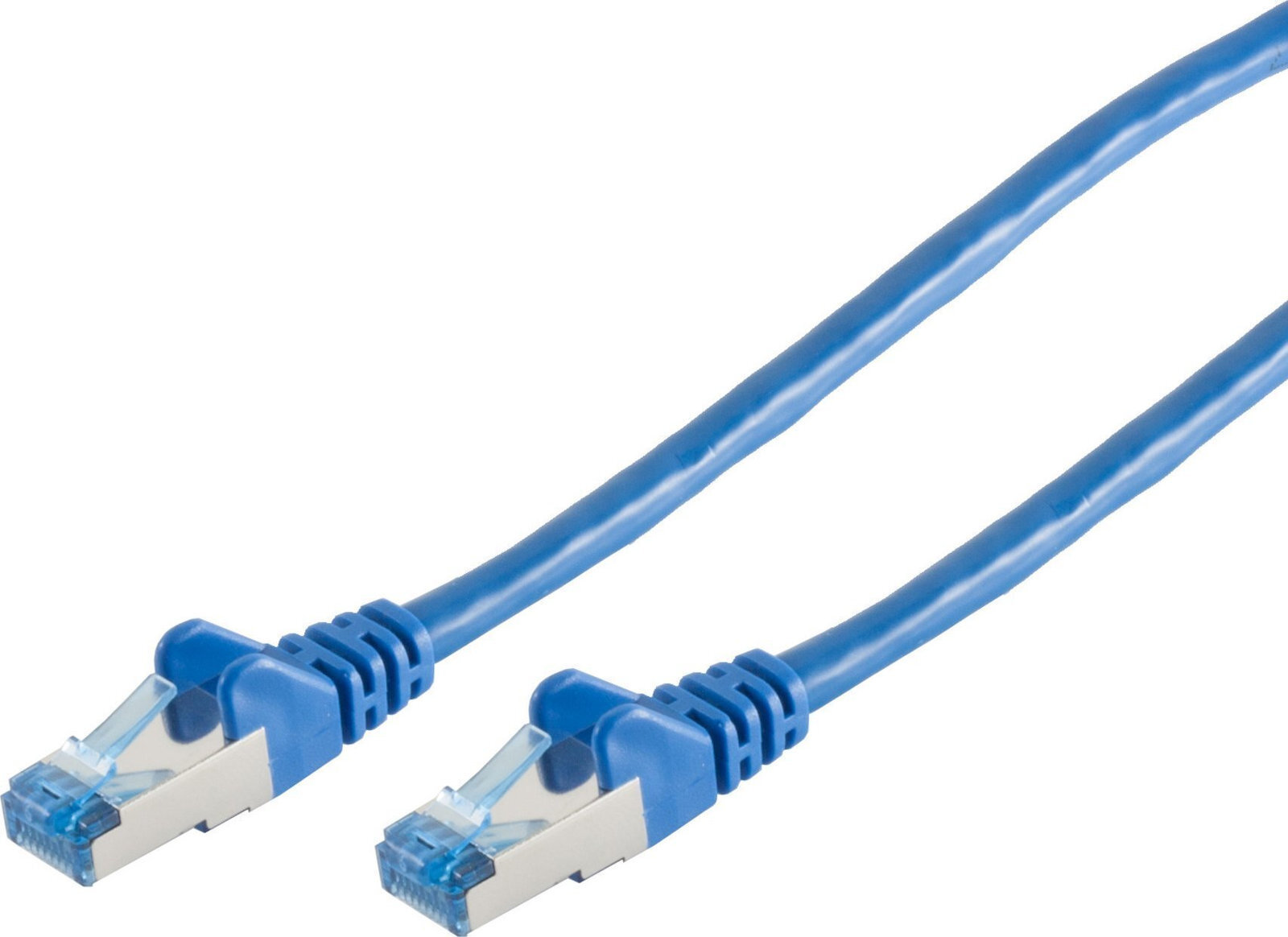 S/FTP Cat.6a Καλώδιο Δικτύου Ethernet 0.25m Μπλε 1τμχ