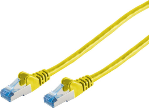 S/FTP Cat.6a Καλώδιο Δικτύου Ethernet 0.25m Κίτρινο 1τμχ