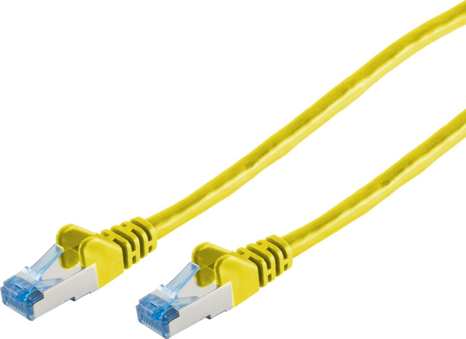 S/FTP Cat.6a Καλώδιο Δικτύου Ethernet 0.25m Κίτρινο 1τμχ