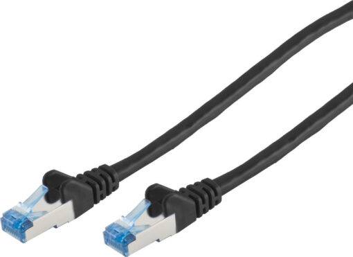 S/FTP Cat.6a Καλώδιο Δικτύου Ethernet 5m Μαύρο 1τμχ