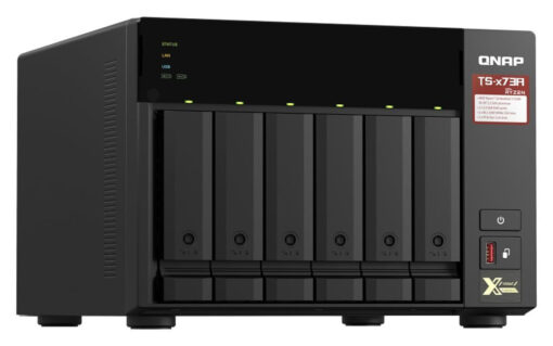 QNap TS-673A-SW5T NAS με 6 θέσεις για HDD/SSD