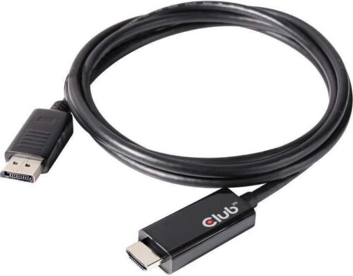 Cable DisplayPort male - DisplayPort male 1m Μαύρο (GM-75225)