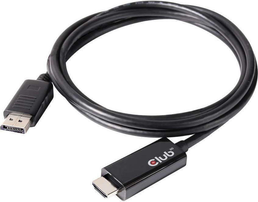 Cable DisplayPort male - DisplayPort male 2m Μαύρο (GM-116904)