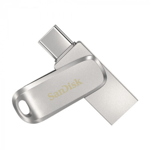 Sandisk Ultra Dual Drive Luxe 1TB USB 3.1 USB-C Ασημί