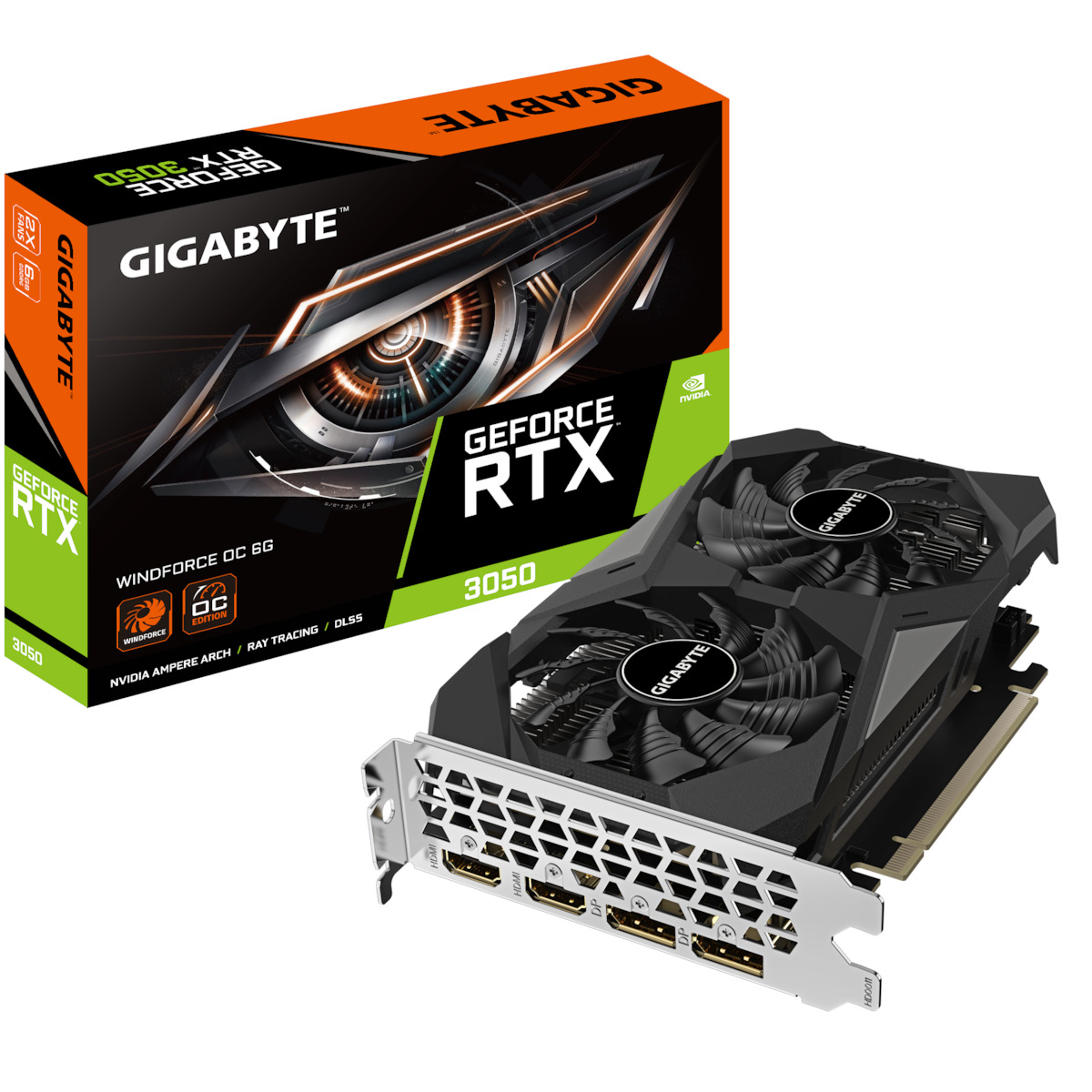 Gigabyte GeForce RTX 3050 6GB Windforce OC