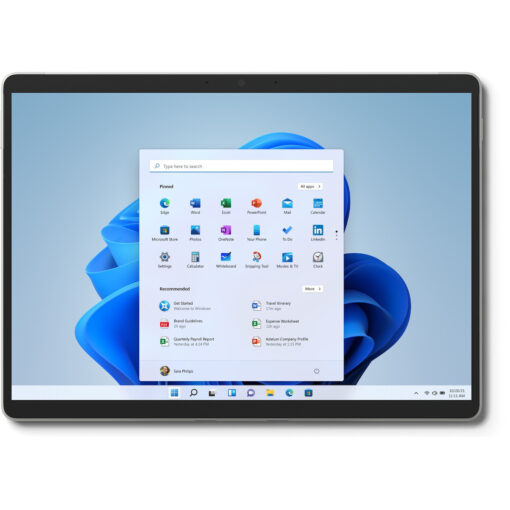 Microsoft Surface Pro 10 13" (64GB/1.0TB/Ultra7-165U/Win11P) Ασημί