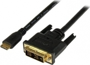 S-Conn Cable DVI-D male - HDMI male 1m Μαύρο (GM-501297)