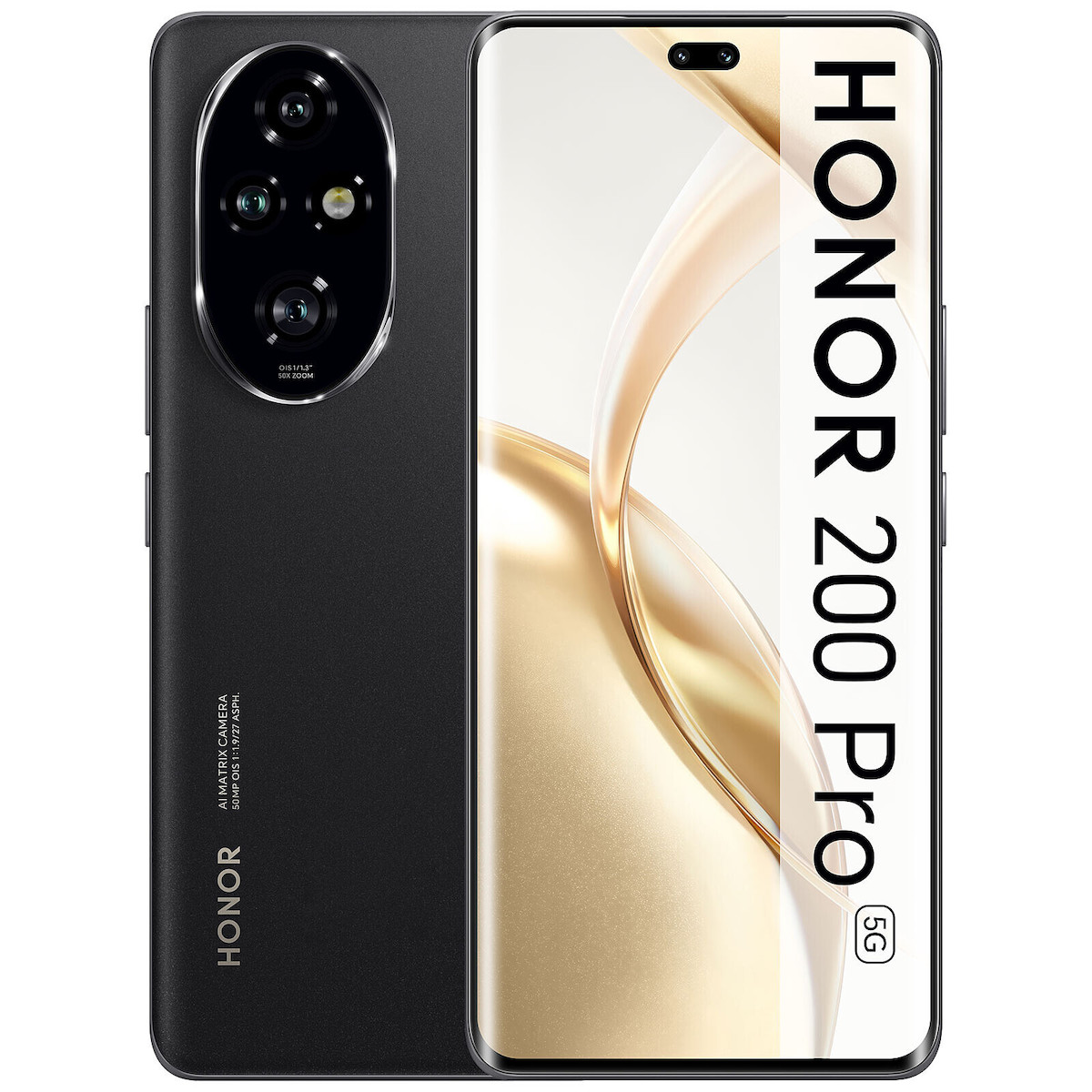 Honor 200 Pro 5G Dual SIM (12/512GB) Μαύρο