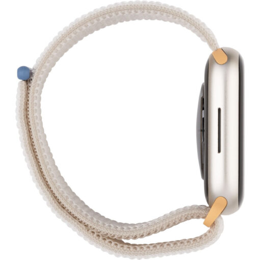 Apple Watch Series 9 Cellular 45mm Starlight με Starlight Sport Loop - Image 5