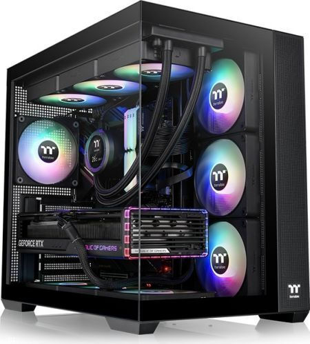 Thermaltake View 380 TG ARGB Gaming Midi Tower με Πλαϊνό Παράθυρο