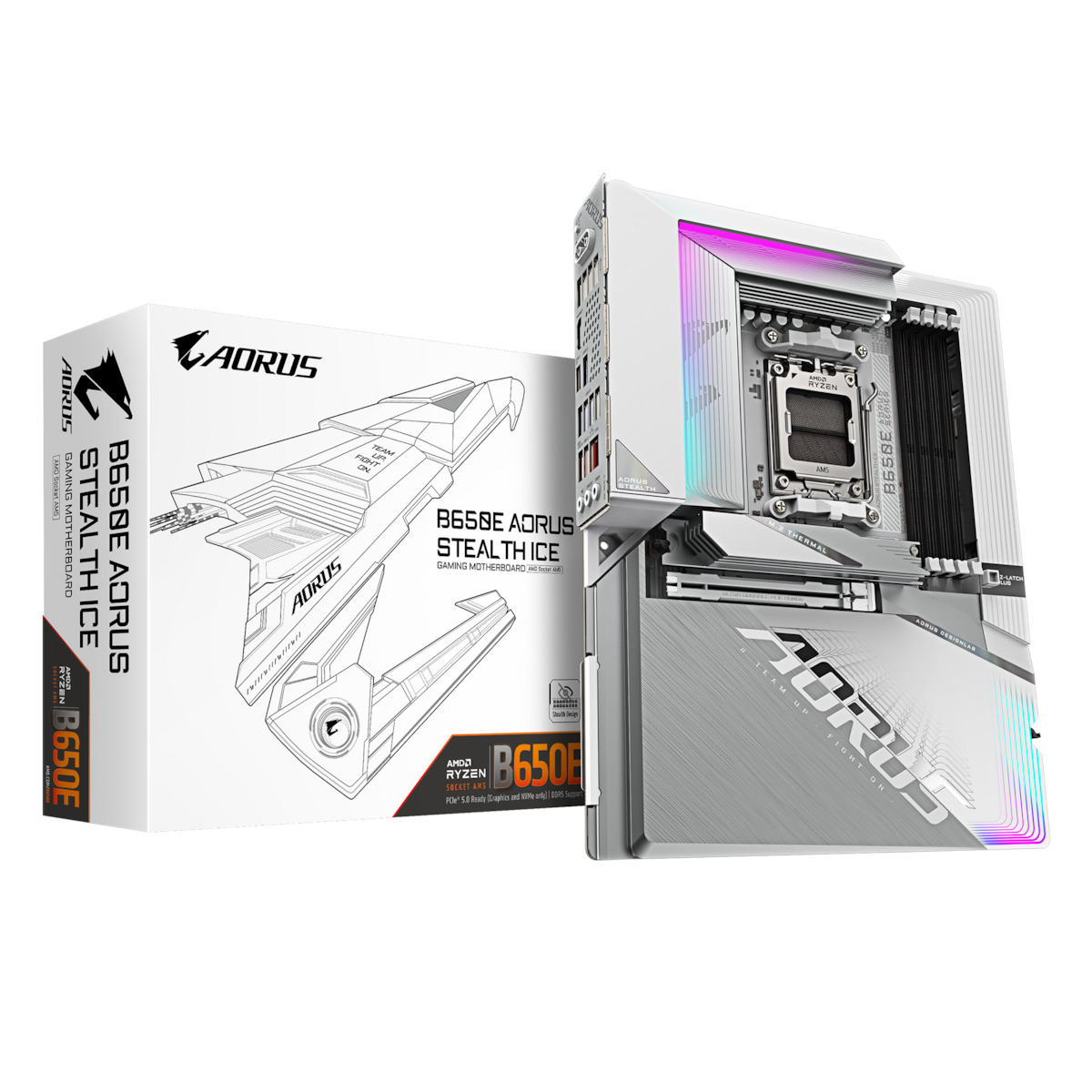 Gigabyte B650E Aorus Stealth Ice Wi-Fi
