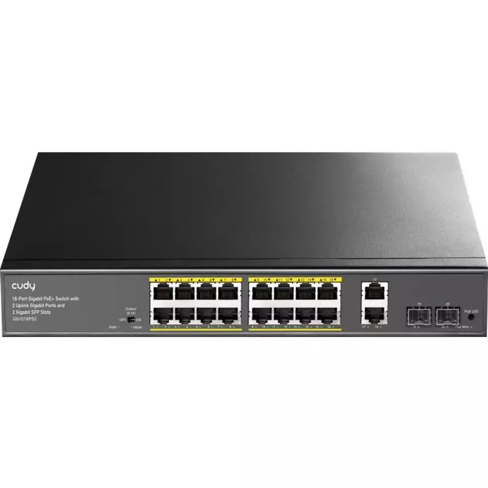 Cudy GS1018PS2 Unmanaged L2 PoE+