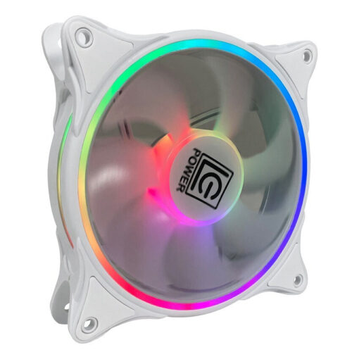 LC-Power LC-CF-120-ARGB-W Case Fan 120mm Λευκό