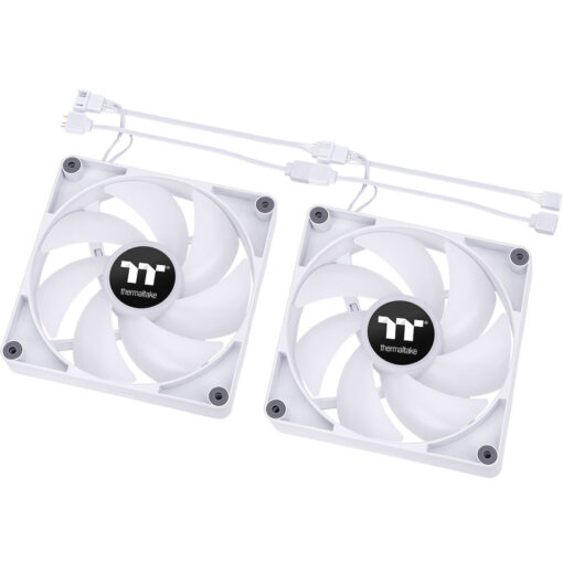Thermaltake CT120 Case Fan 2τμχ Λευκό