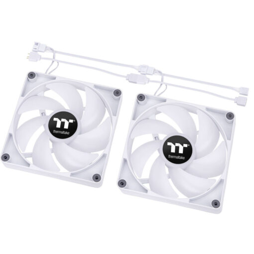 Thermaltake CT140 Sync PC Case Fan 2τμχ Λευκό