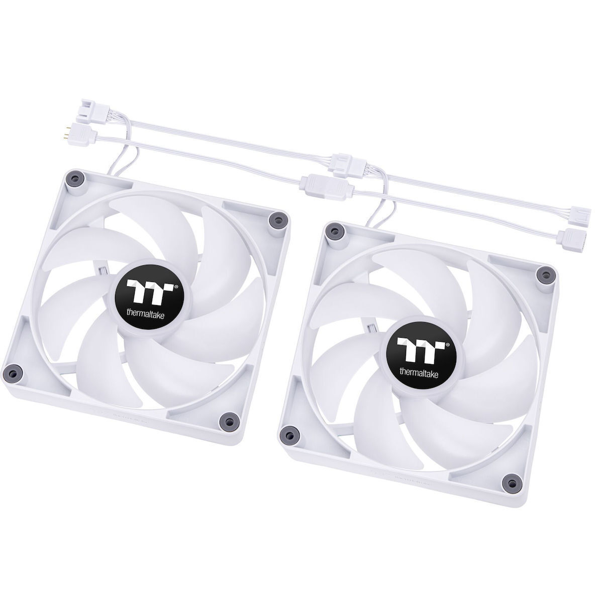 Thermaltake CT140 Sync PC Case Fan 2τμχ Λευκό