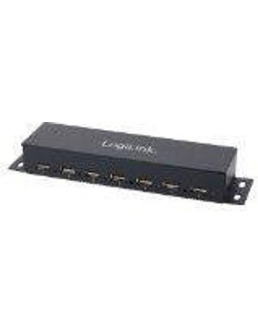 LogiLink USB 2.0 Hub 7 Θυρών με σύνδεση USB-A και Εξωτερική Παροχή Ρεύματος