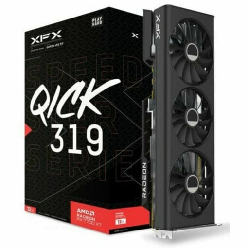 XFX Radeon RX 7700 XT 12GB Speedster Qick 319 Black