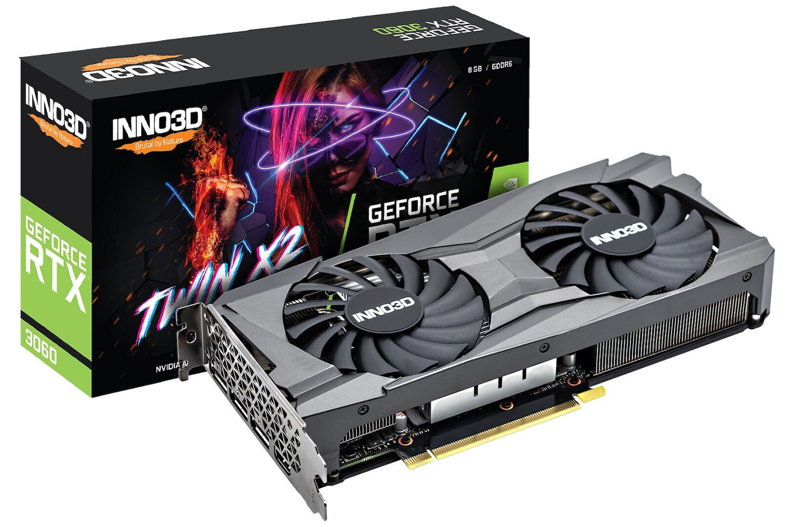 Inno 3D GeForce RTX 3060 8GB Twin X2 OC