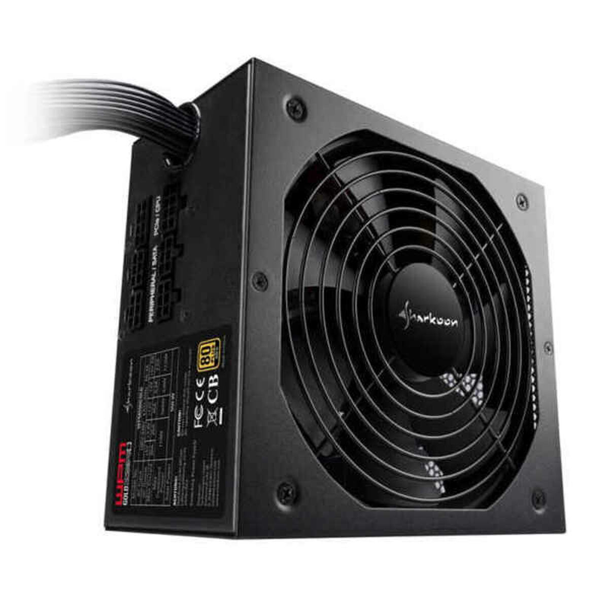 Sharkoon WPM Gold Zero 650W Semi Modular 80 Plus Gold