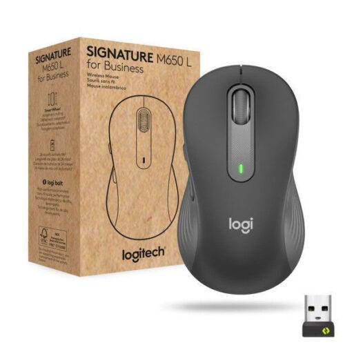 Logitech Signature M650 L for Business Ασύρματο Graphite - Image 4
