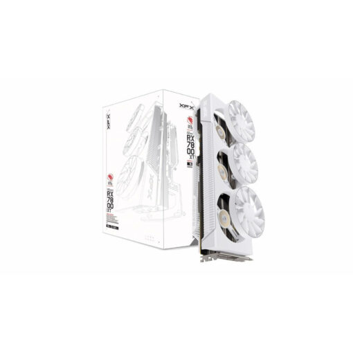XFX Radeon RX 7800 XT 16GB Quicksilver Magnetic Air Arctic White