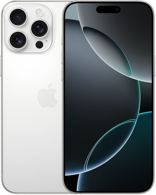 Apple iPhone 16 Pro Max 5G (8GB/256GB) White Titanium