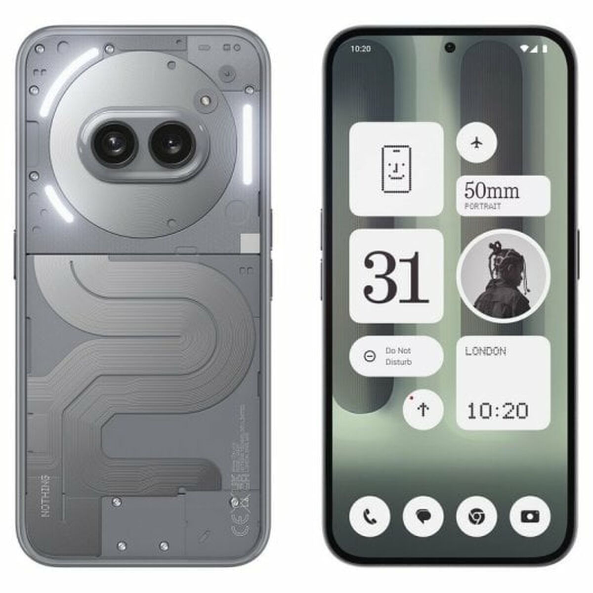 Nothing Phone (2a) Plus 5G Dual SIM (12/256GB) Γκρι