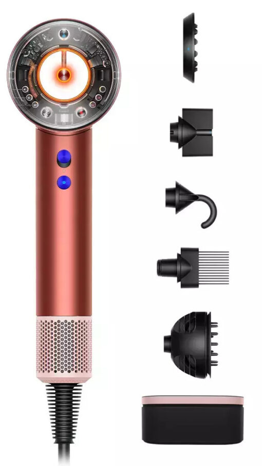 Dyson HD16 Supersonic Nural Πιστολάκι Μαλλιών με Φυσούνα 1600W Strawberry Bronze/Blush Pink 561725-01