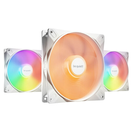 Be Quiet Light Wings LX Case Fan 140mm 3τμχ Λευκό