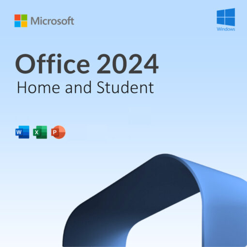 Microsoft Office Home & Student 2024 Πολύγλωσσο συμβατό με Mac/Windows σε Ηλεκτρονική άδεια για 1 Χρήστη