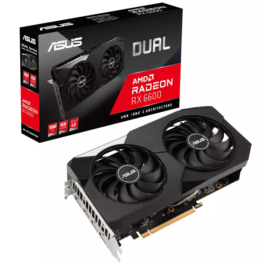 Asus Radeon RX 6600 rev. 3.0 8GB Dual V3