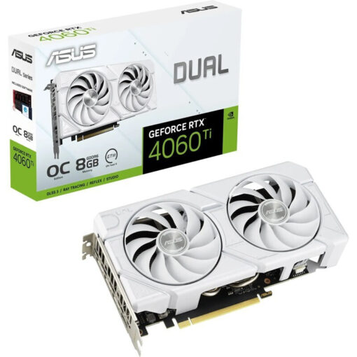 Asus GeForce RTX 4060 Ti 8GB Dual EVO OC White