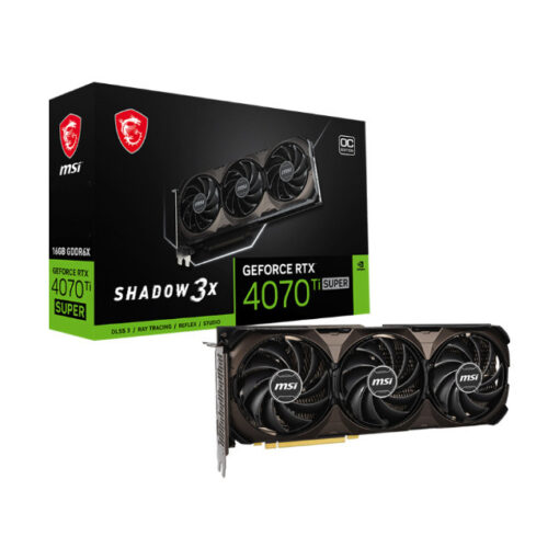 MSI GeForce RTX 4070 Ti Super 16GB Shadow 3X OC