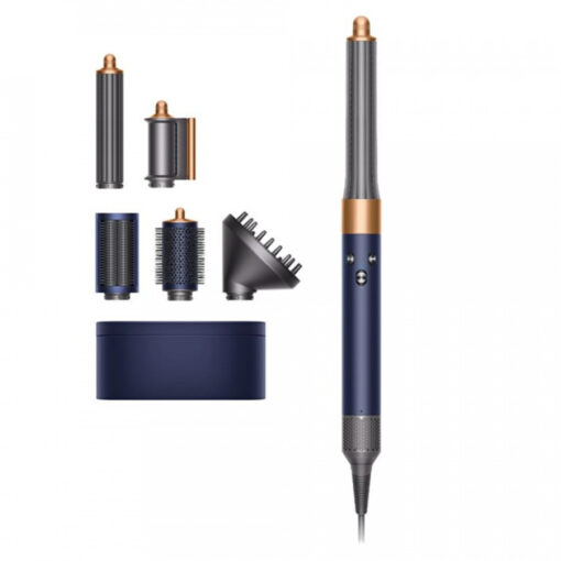 Dyson Ηλεκτρική Βούρτσα HS05 Airwrap Complete Long Volumise με Αέρα με Περιστρεφόμενη Κεφαλή για Μπούκλες 1300W Prussian Blue/Rich Copper