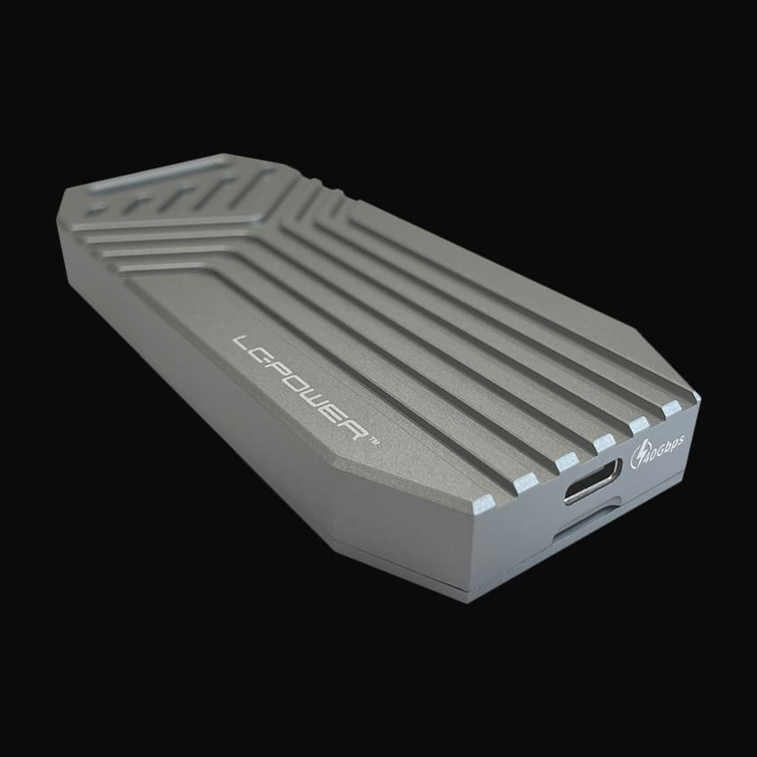 LC-Power Θήκη για Σκληρό Δίσκο M.2 SATA III NVME με σύνδεση Type-C