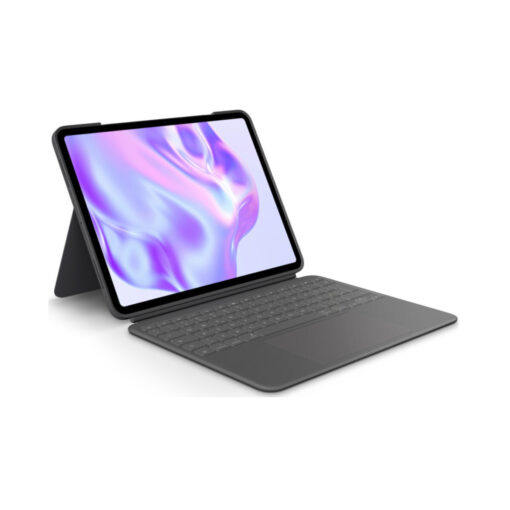 Logitech Combo Touch με Πληκτρολόγιο Γκρι (iPad Air 2024 13")