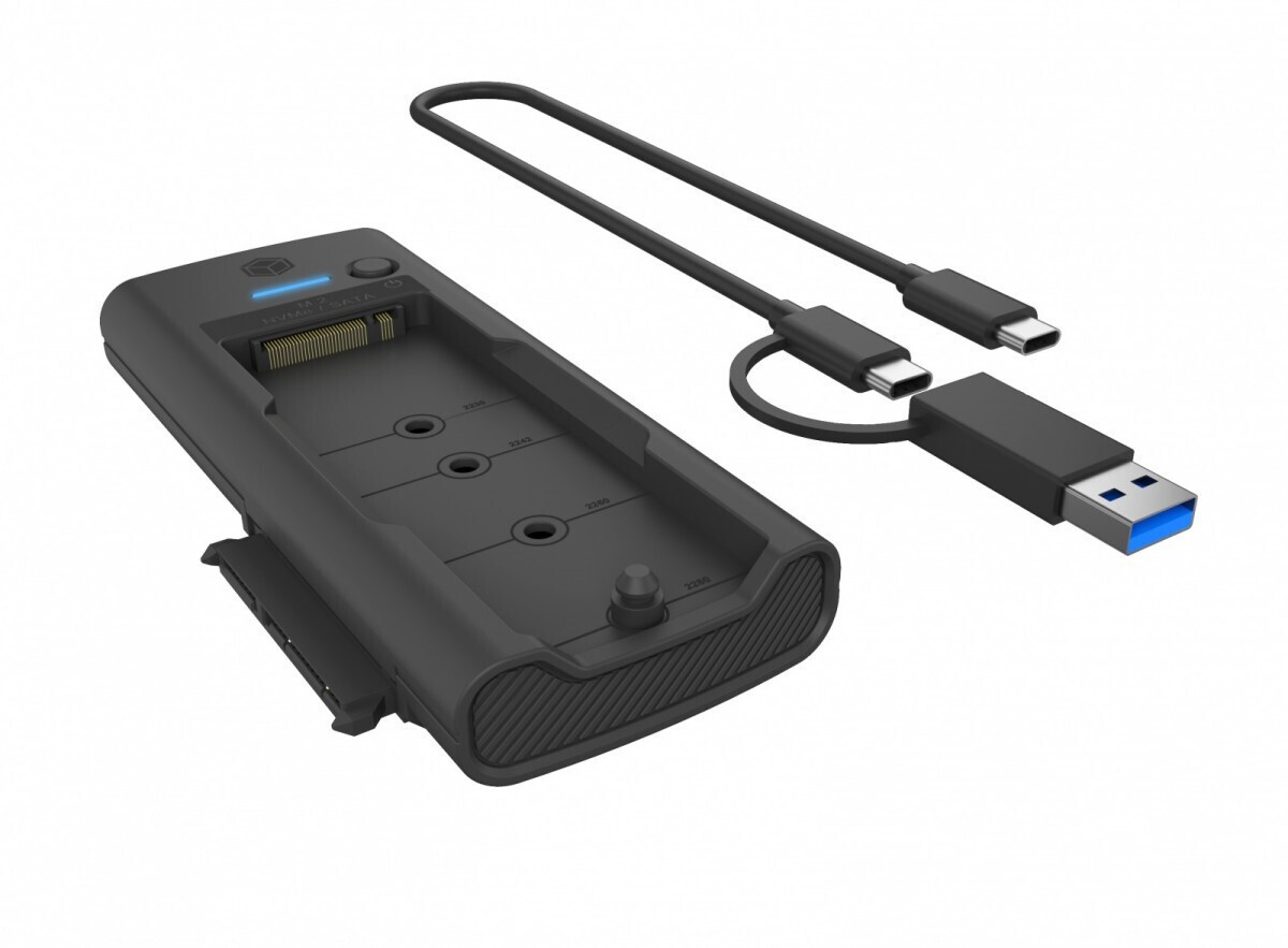 Icy Box Icybox Θήκη για Σκληρό Δίσκο M.2 SATA III με σύνδεση USB 3.2