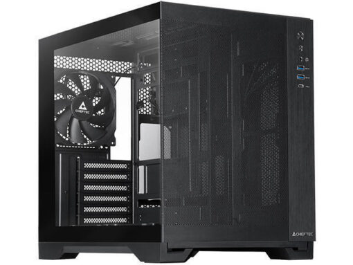 Chieftec Visio Air GM-30B-M-OP Cube με Πλαϊνό Παράθυρο