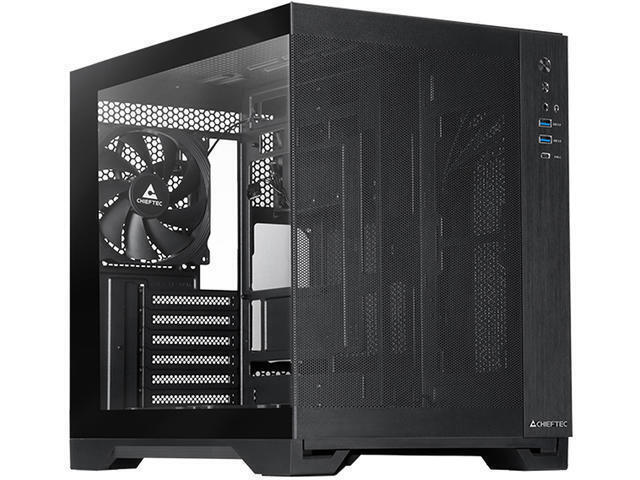 Chieftec Visio Air GM-30B-M-OP Cube με Πλαϊνό Παράθυρο