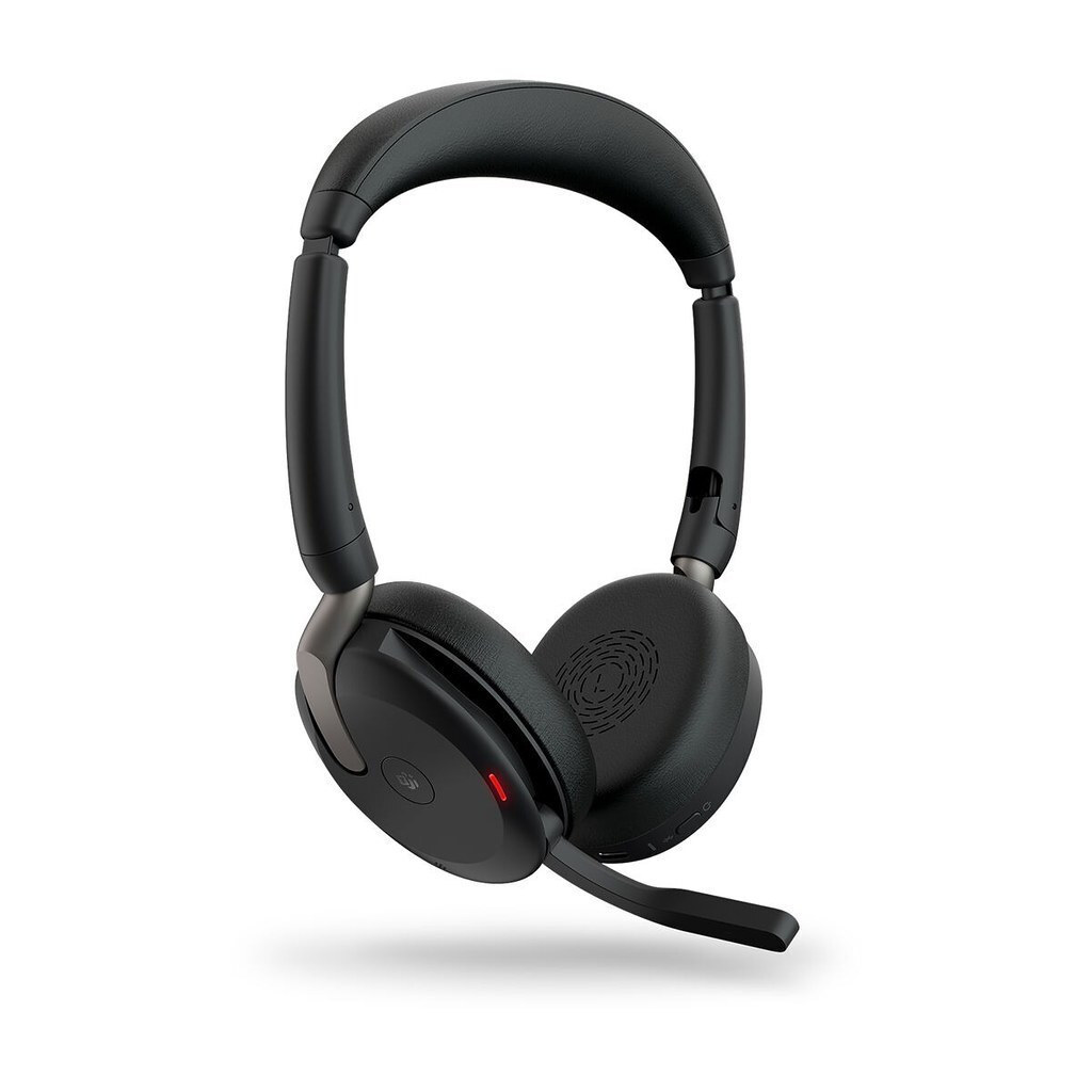 Jabra Evolve2 65 Flex MS Stereo VOIP Headset USB-A Wireless Charging (26699-999-989)