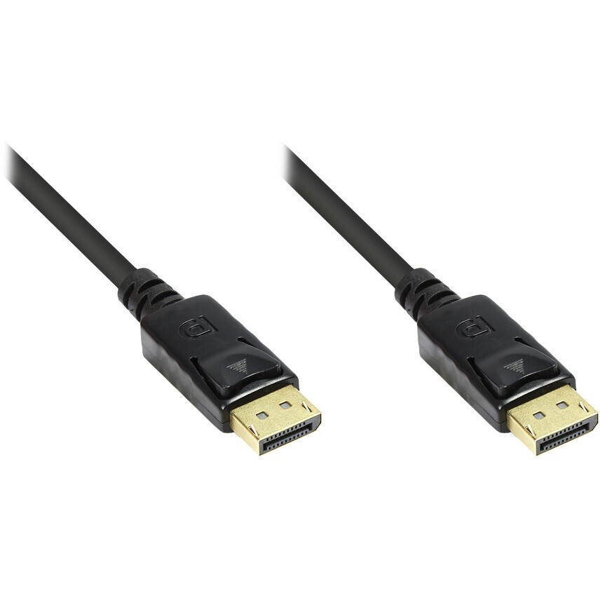 Good Connections Cable DisplayPort male - DisplayPort male 2m Μαύρο