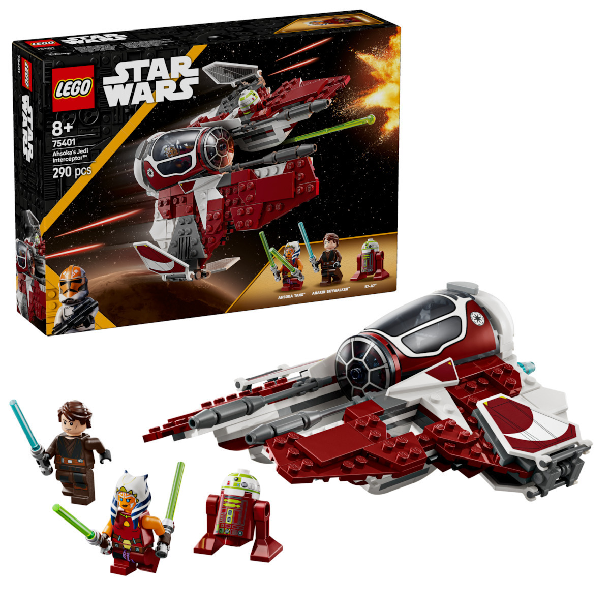 Lego Ahsoka's Jedi Interceptor