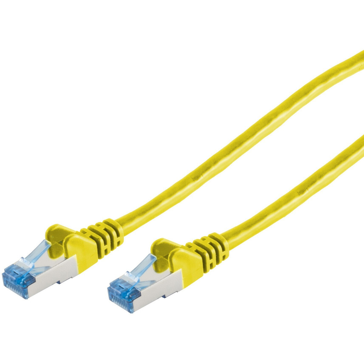 S/FTP Cat.6a Καλώδιο Δικτύου Ethernet 0.5m Κίτρινο 1τμχ